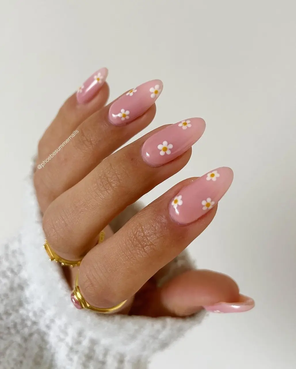 Exemplo visual de Nail Art